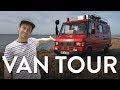 VAN TOUR - A FILMMAKERS VAN (built in firestove)