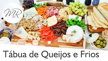 Como montar uma tábua de queijos?