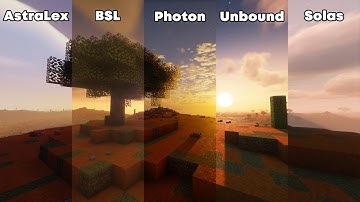 Top 5 Minecraft Shaders You Should Be Using! Photon / Complementary / BSL / AstraLex / Solas