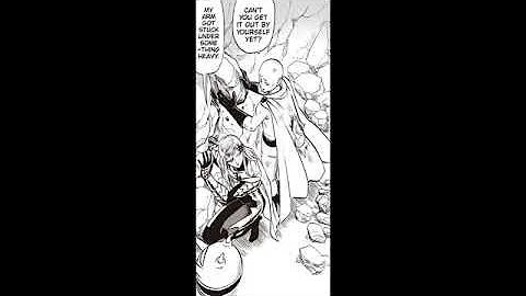 Saitama meets blast | one punch man
