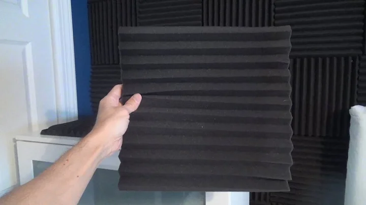 52 PACK ACOUSTIC PANELS HIGH DENSITY FOAM 1 X 12 X 12 INCHES REVIEW (HELPS WITH SOUND DAMPENING)