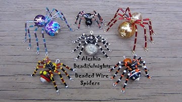 Beaded Wire Spider Tutorial