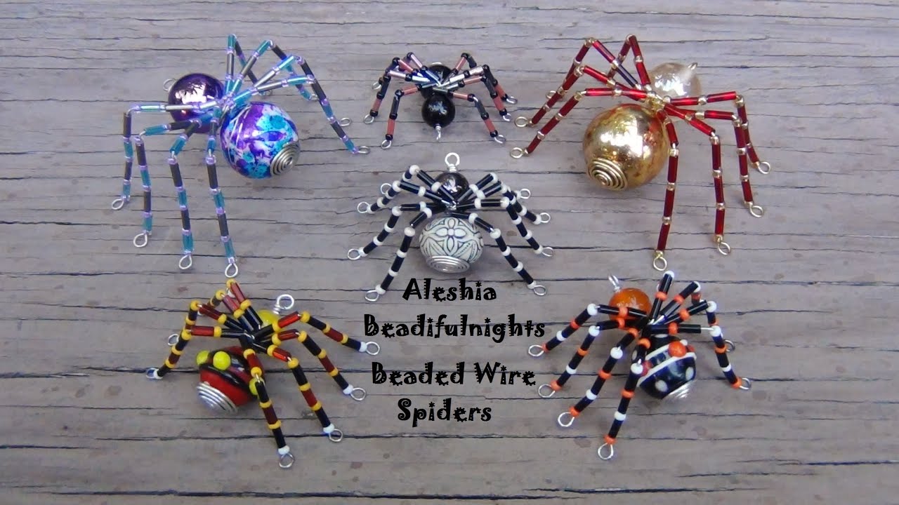 Beaded Wire Spider Tutorial 