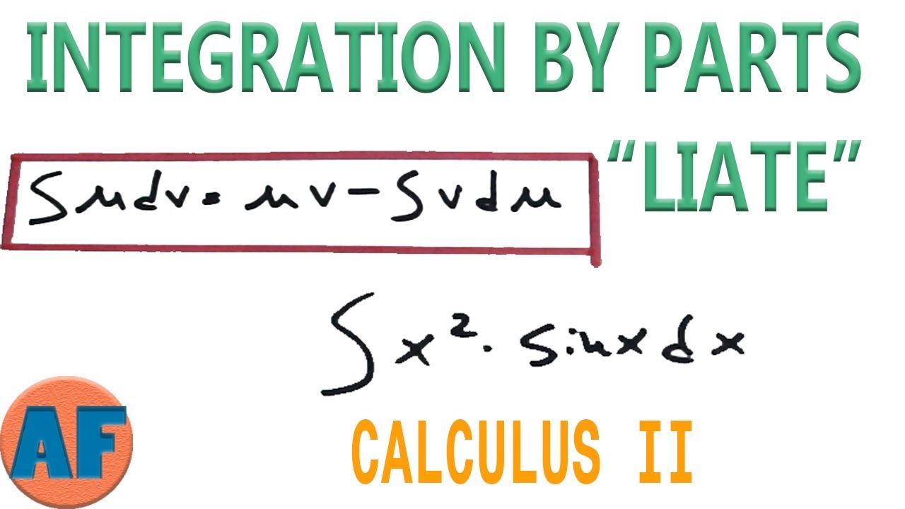 Integration by Parts Twice Using "LIATE" Practice
