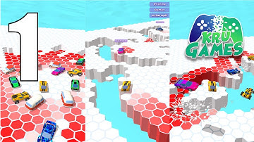 Race Arena - Fall Cars Gameplay Walkthrough #1 (Android, IOS)