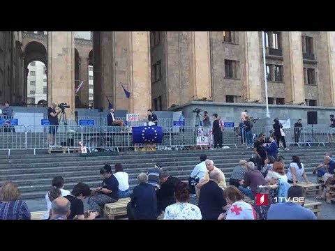 აქცია რუსთაველის გამზირზე