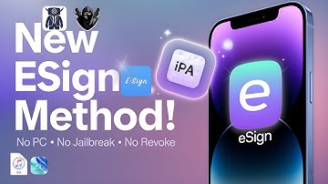 Latest Esign Method for iOS  | Install IPA Files on iPhone & iPad without PC & jailbreak no revoke