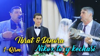 Ibrat & Dinora nikox to`y kechasi O`ktam og`amiz xonadonida to`y barcha sa'natkorlar tashrif buyurdi