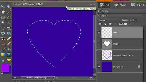 Digital Scrapbooking Tutorial - Outline Stencils