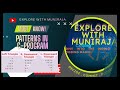 Program to print patterns part -2 in c-language|| patterns|| c- program.