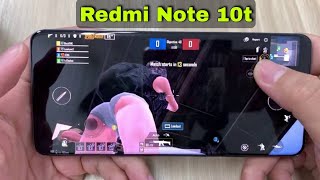 Redmi Note 10t Pubg Test । Unboxing । Battleground Mobile India Test । Gaming Test In Hindi ।