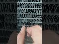 правим соты на радиаторе печки