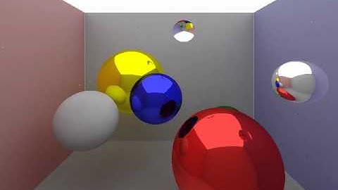 Real-time Path Tracer Demo Room