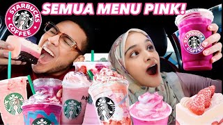 We BUY EVERYTHING PINK on Starbucks menu!