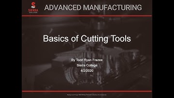 Basics of Cutting Tools