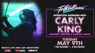 Talkulture LIVE Q&A with Carly King!