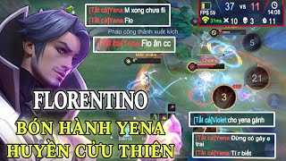 Lối Chơi Florentino Chinh Phục Rank Chiến Tướng || Trận Đấu Đụng Độ YeNa Huyền Cửu Thiên.