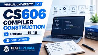 CS606 Short Lectures | Lecture 15-16 | Compiler Construction