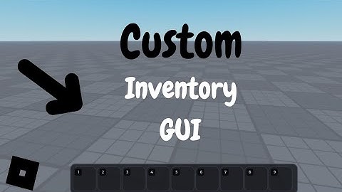 How to make Custom Inventory | ROBLOX STUDIO