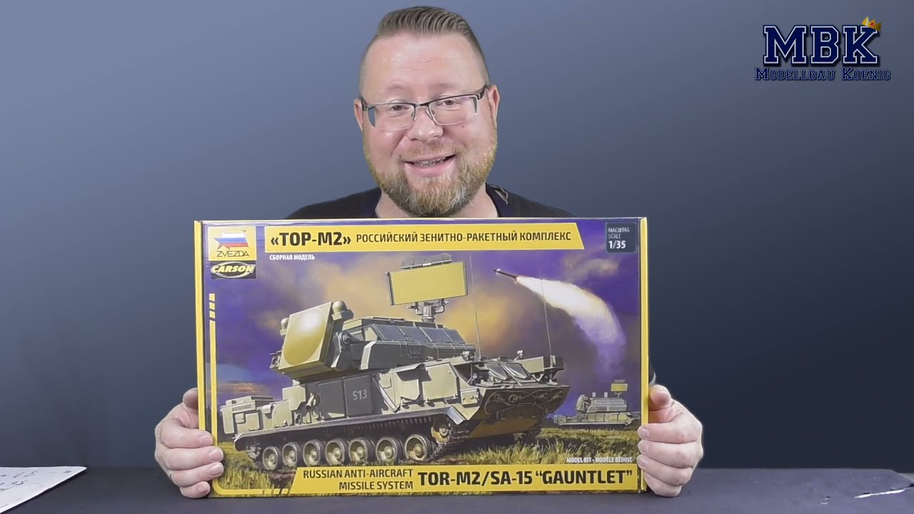 Zvezda 3633 Kit De Maquette 1:35 – Portail Anti-aérien 2M/SA-15 Gauntlet Russe, 336 Pièces, Assemblage Non Peint