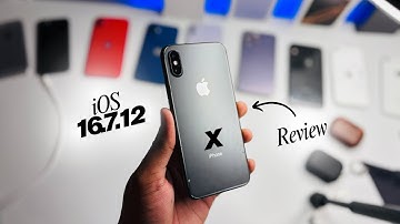 iPhone X iOS 16.7.12 Review – Performance, Battery & Camera Test in 2025