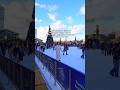 Glide ice skating rink at Battersea ❄️⛸️❄️ #iceskating #christmas2025 #london #travel #shorts #xmas