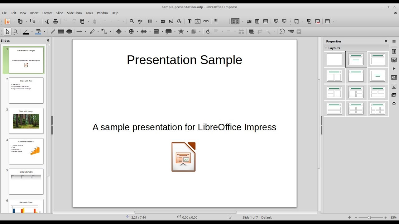 LibreOffice Impress - Introduction - YouTube