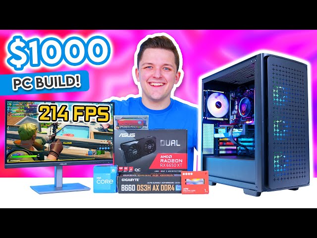 How to Pick the BEST PC Parts for a Gaming PC Build in 2023! 😄 