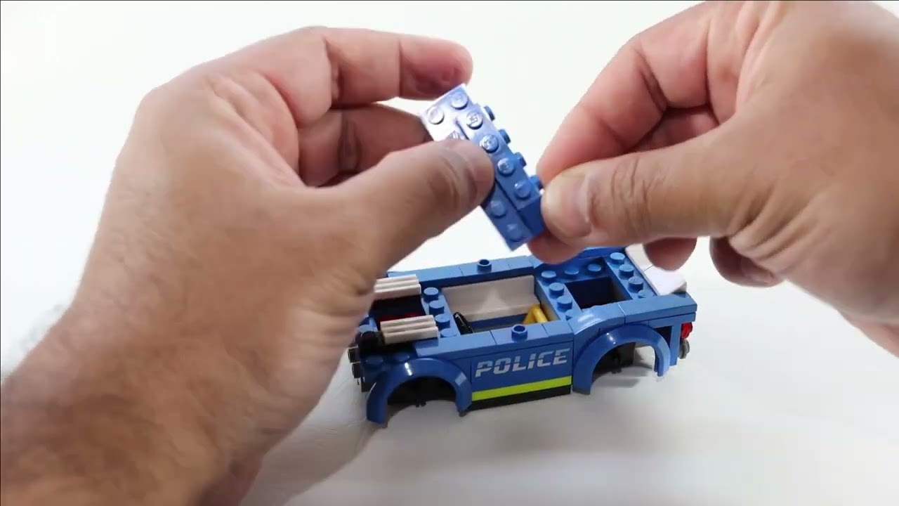 LEGO 60312 City Police Car Speed Build Review