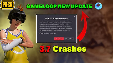 STOP Suffering From PUBG CRASHES With The Gameloop 3.7 Update.