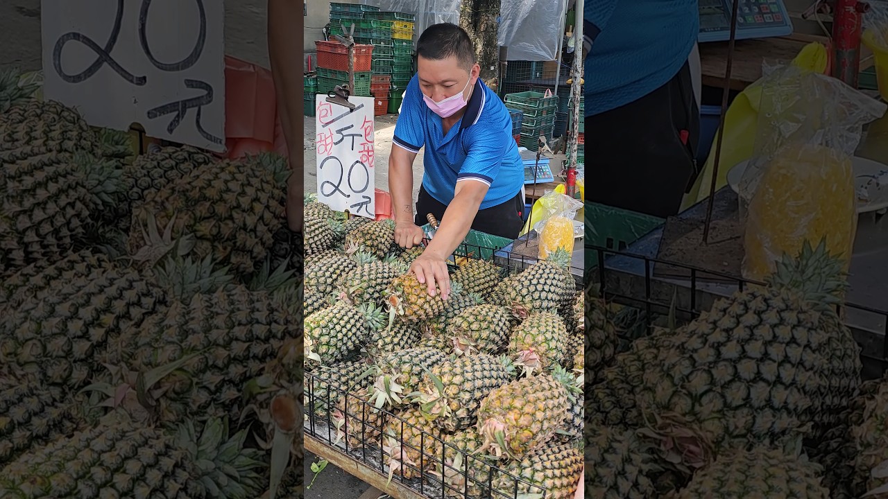 Amazing Fruit Ninja of Taiwan! Fruits Cutting Skills