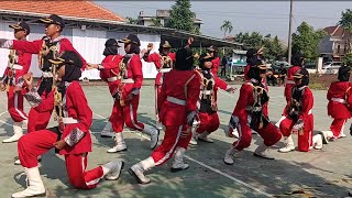 PENAMPILAN PASKIBRA SMPN 2 TANGGULANGIN TIM A DI LPKBB PENJURU SMKN 1 JABON