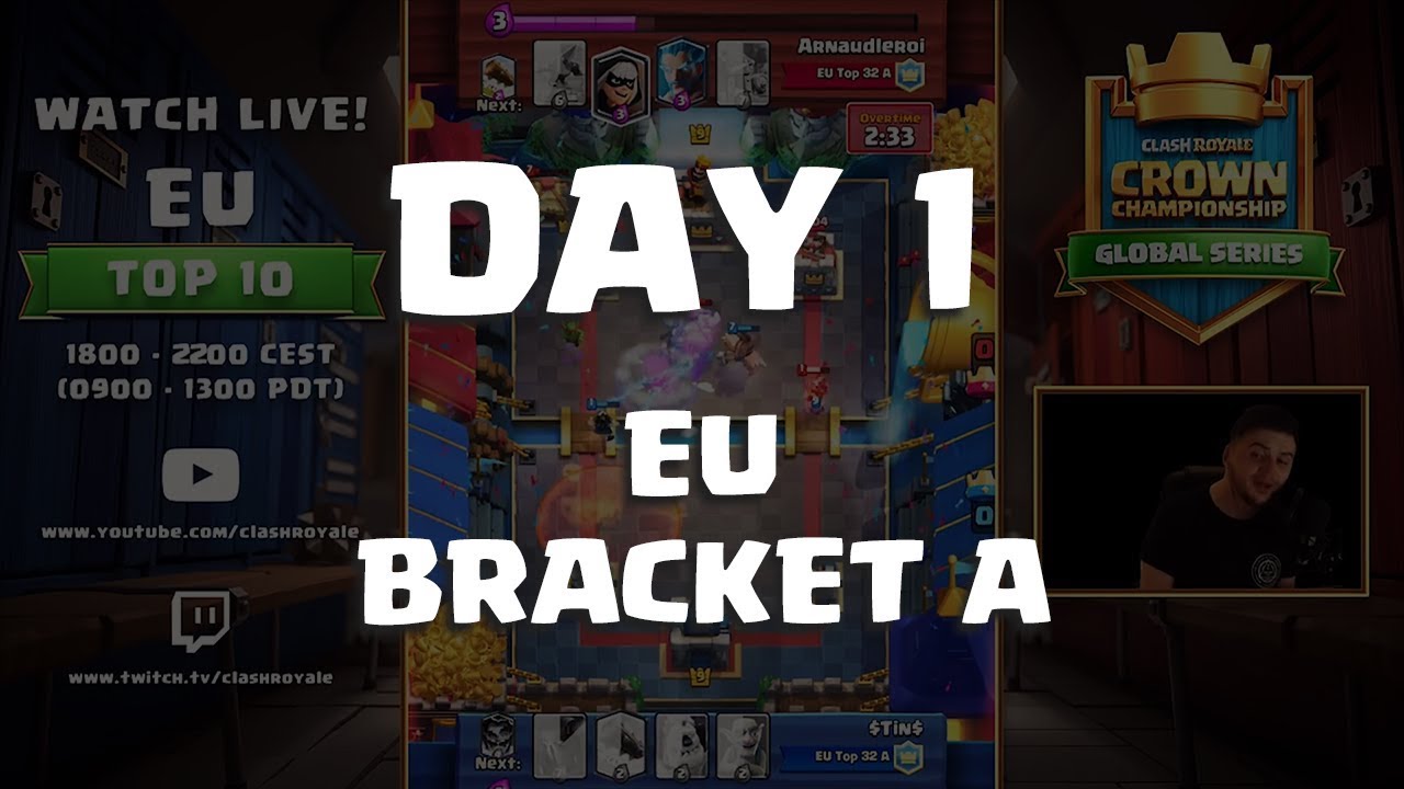 Clash Royale: First Day of the European Showdown! (Crown Championship) - Clash Royale: First Day of the European Showdown! (Crown Championship)