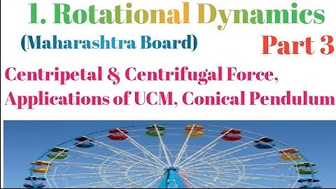 Chapter 1 Rotational Dynamics part 3 (Physics) Maharashtra board New Syllabus class 12.