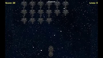 JBEngine: SpaceInvaders Main Menu