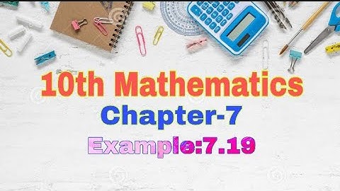 10th Mathematics||Chapter-7||Example:7.19||Mensuration||Volume||