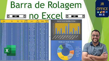 Barra de Rolagem no Excel com Gráficos e Planilhas