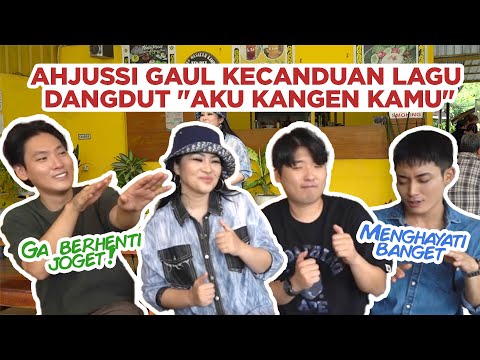 COOL AHJUSSI LEARNS TO DANCE DANGDUT WITH FITRI CARLINA | MV REACTION "AKU KANGEN KAMU"
