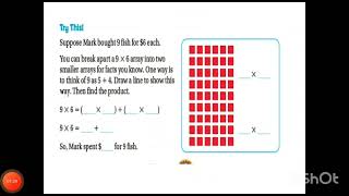 Math # Grade 3 # Distributive property