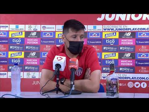 Rueda de prensa de Junior tras el partido frente a Águilas Doradas