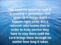 survivors by Matthew West