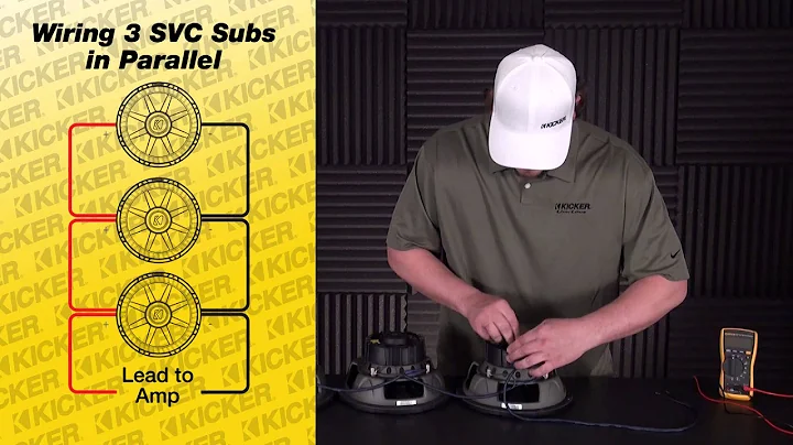 Subwoofer Wiring: Three SVC subs in Parallel