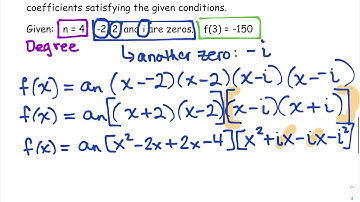Find a 4th degree polynomial function with real coefficients satisfying the given conditions