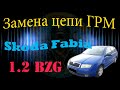Замена цепи ГРМ Skoda Fabia 1.2 BZG