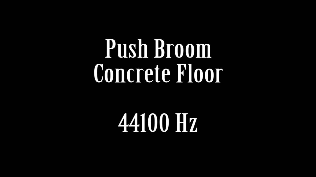 Push Broom on a Concrete Floor Sound Effect Free High Quality Sound FX