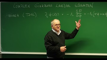 25. The Complex Ginzburg-Landau Equation