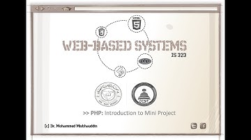 PHP - Mini Project Setup