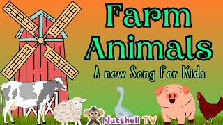 Farm Animals Song for Kids | A Singalong Song | Children Song | Kids Entertainment