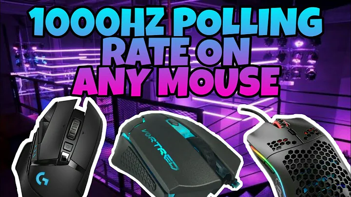 How To Have 1000Hz Polling Rate On Any Mouse Without Mouse Software 200% Working || RAGE FROST ||