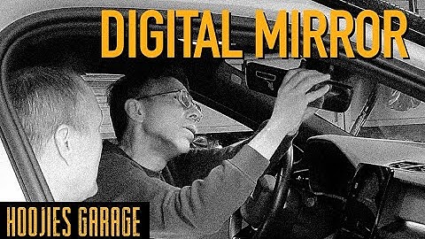 Digital mirror in a Polestar 2, how to install it.